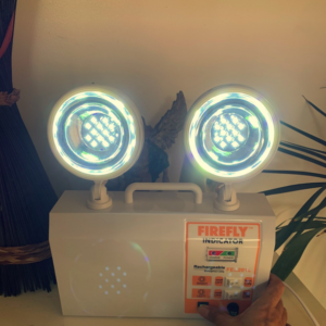 Firefly Rechargeable Twinhead Emergency Lamp - FEL201L - Image 3