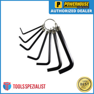 POWERHOUSE ALLEN KEY WRENCH SET 1/16 X 3/8 - Image 1