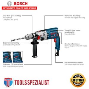 BSC GSB 20 2RE IMPACT DRILL 0601184607/06011A21K1 - Image 3