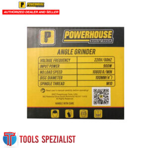 POWERHOUSE PHM AG900 ANGLE GRINDER TORQUE FORCE - Image 3