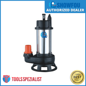 SHOWFOU SS112N/D SUBMERSIBLE PUMP SEWAGE/WASTE 1HP - Image 1